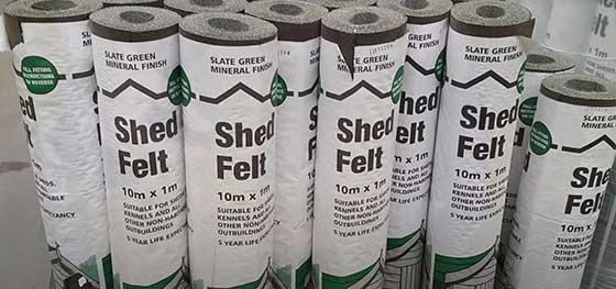 How to felt a shed roof 5 w